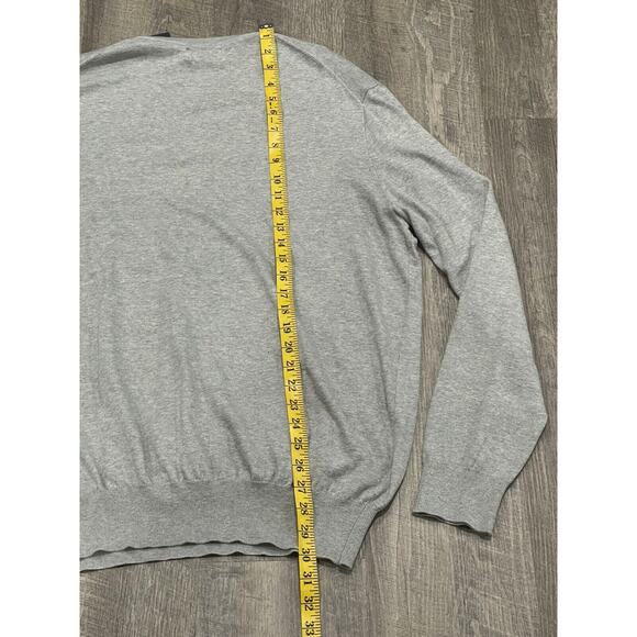 Polo Ralph Lauren Blue Pima Cotton Sweater Navy Blue Pony - XL NWT - Picture 8 of 10